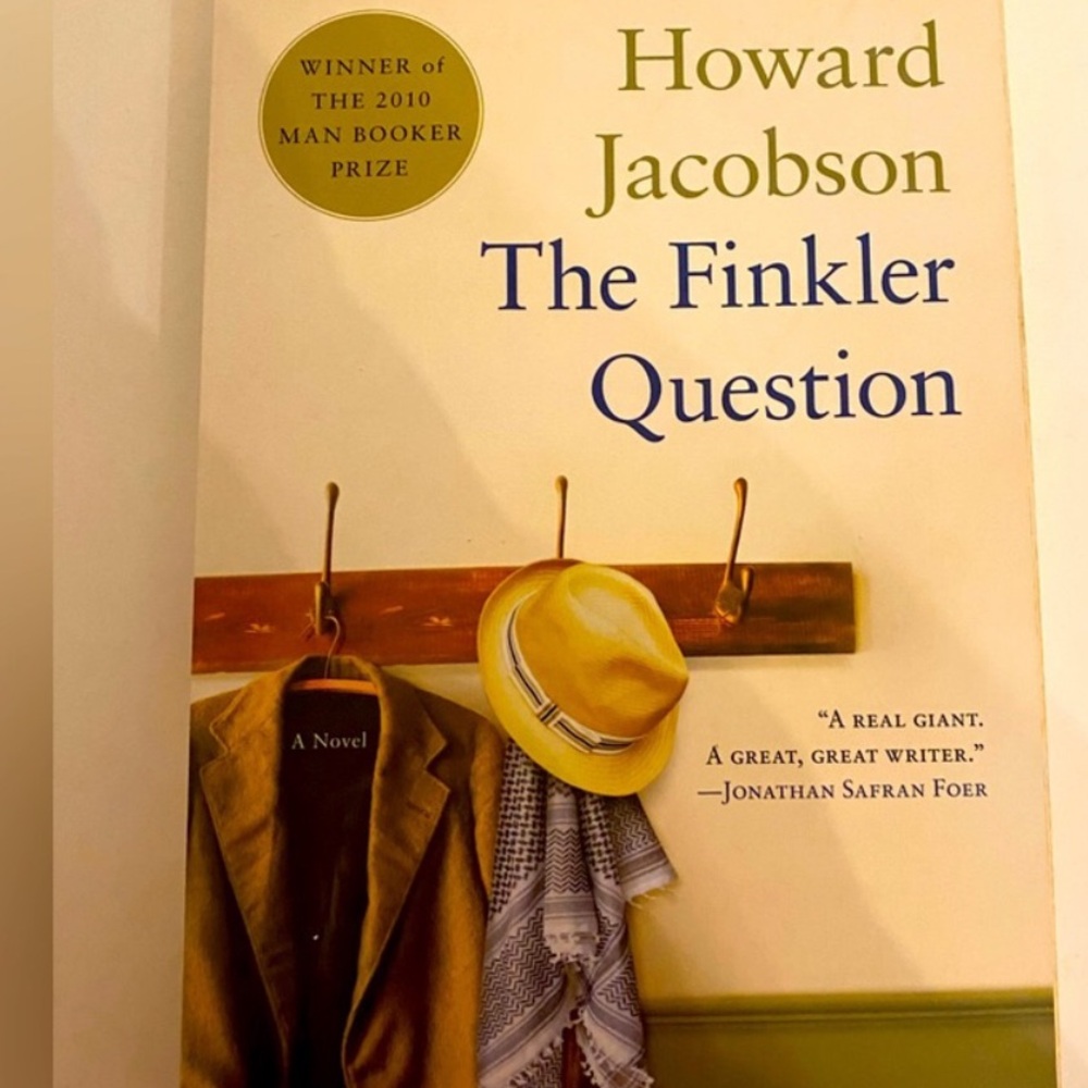 VTG Book The Finkler Question Book Howard Jacobson Winner 2010 Man Booker Prize